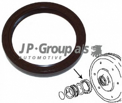 JP GROUP 8119500102 -  Уплотняющее кольцо, коленчатый вал